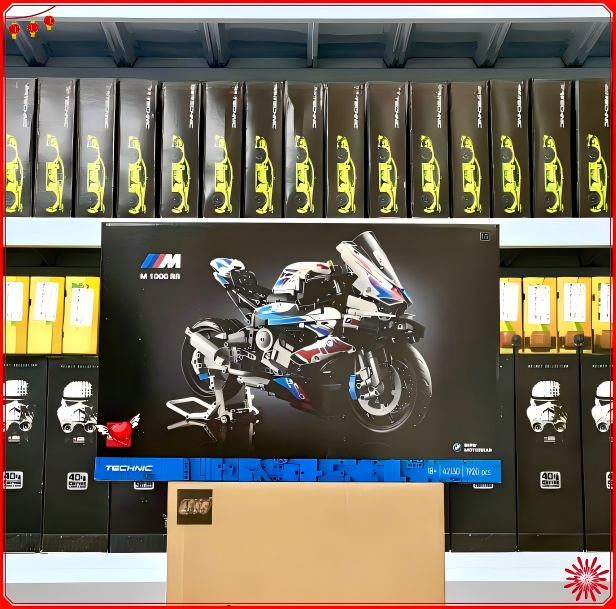 100% original 42130 set Compatible with Leg0 large BMW M1000RR building blocks 1920pcs motorcycle model high difficulty assembly holiday gift