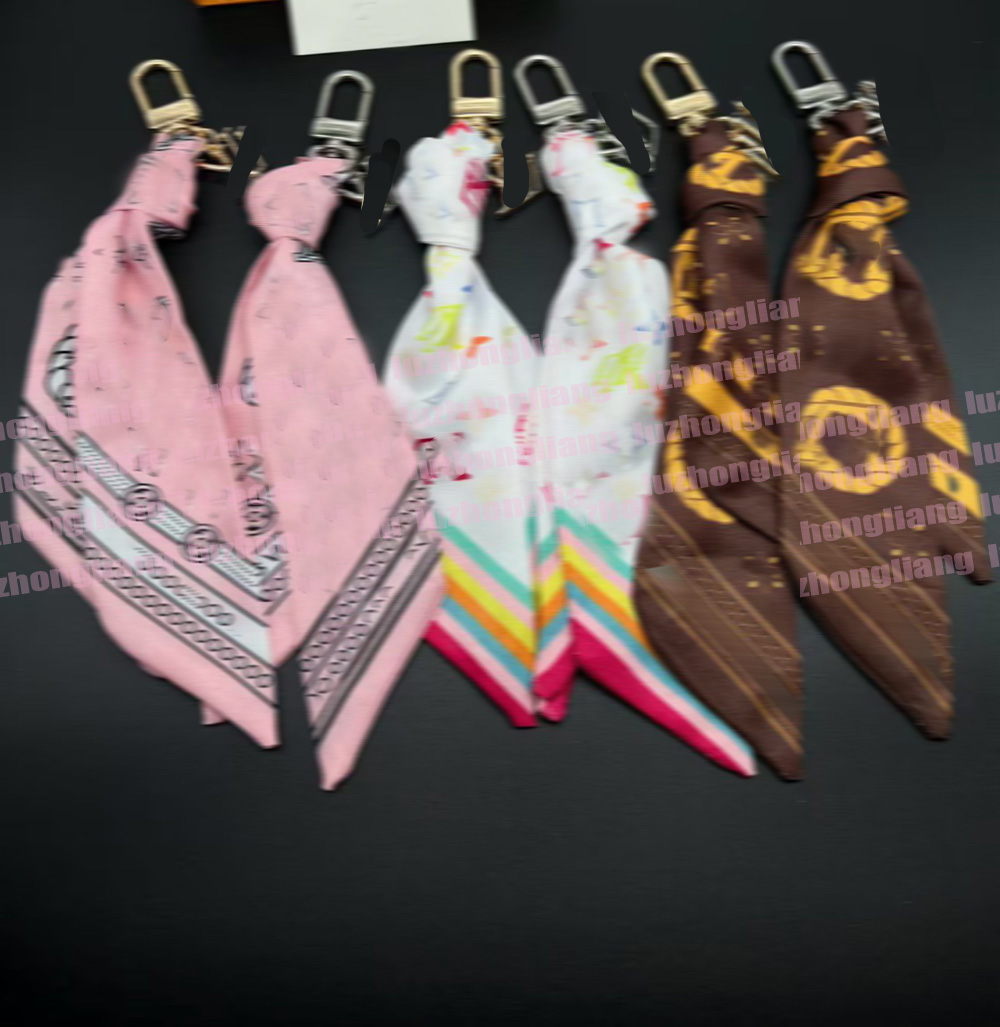 High-end designer ribbon metal chain bag chain fashion pants chain fashion accessories clothing chain keychain