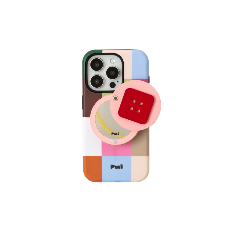 Puui Original Compatible with Film Max Magnetic Phone Case 16 Apple 15 Pro