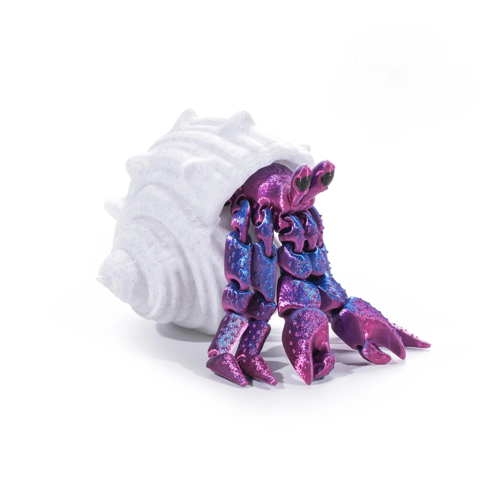 3D Printing Toys Hermit Crab Joint Movable Model Novelty Adult Toy Anti-stress Figurine Miniature Desk Accessories Birthday 251218