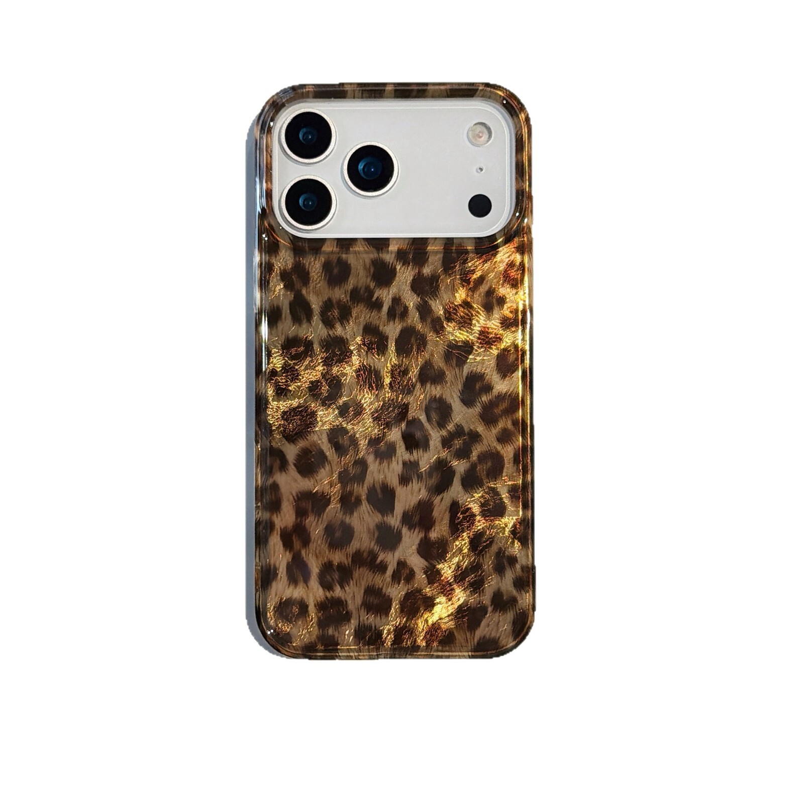 ins Autumn Winter Fashionable High-end Melad Leopard Print Compatible with iPhone 17 Pro Max Apple 16 Phone Case 15