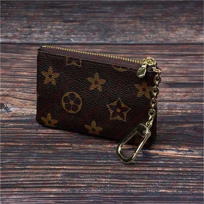 Key Wallets Designer Fashion Womens Men Ring Credit Card Holder Coin Mini Bag Charm Accessories luxurybag