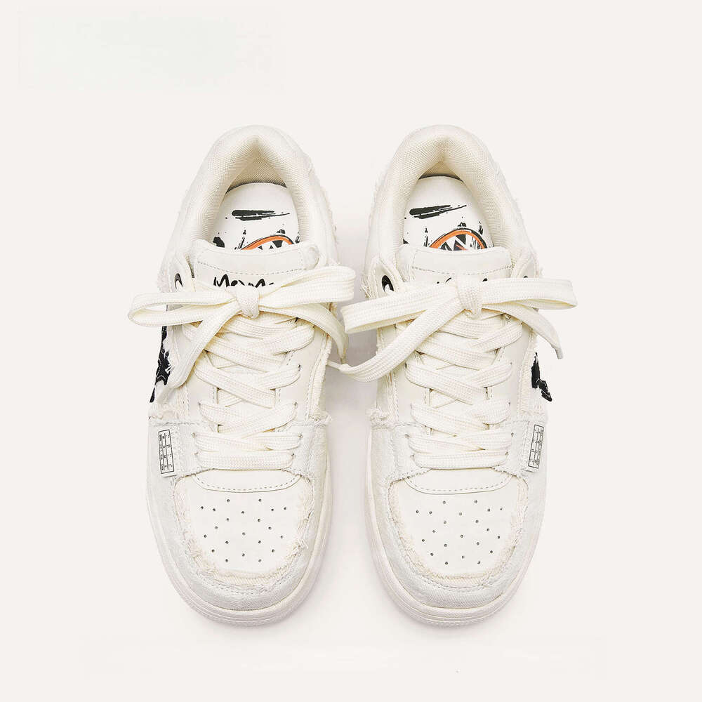 White Casual shoes Niche Versatile Height-Increasing Low-Top Unisex Couple's Sneakers Men's Shoes Designer Basketball Shoes Trainers Sneaker
