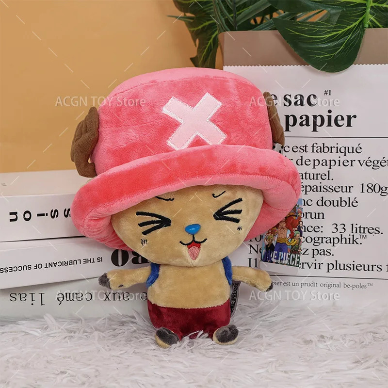 4 Styles Original One Piece Plush Tony Chopper Cute Face Stuffed Anime Doll Toy Cartoon Gift 24CM 251216