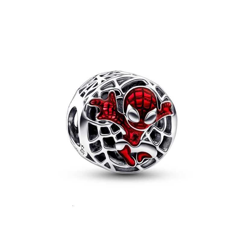 Designer jewelry Disney NEW Marvel Series Iron Man Spiderman Beads Fits Demogorgon Charm Original Bracelet Women luxury 925 Silver Pendant Jewelry Gif