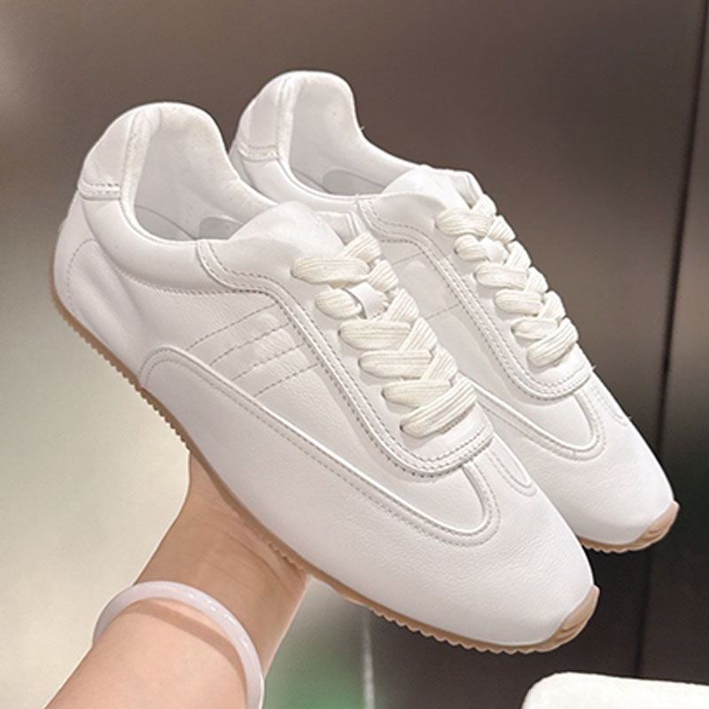 high quality women Master sneaker fashion supple calfskin thin sole Sneaker retro minimalist style Daily Outfit Comfortable casual shoes Made in Italy