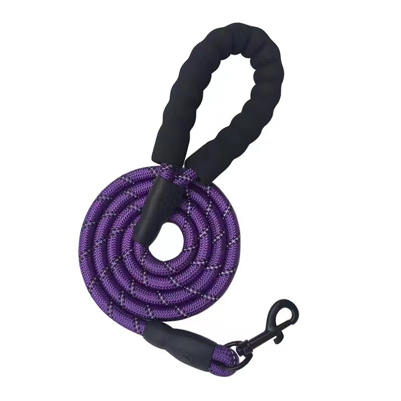Reflective Anti Burst Dog Leash for Medium Large Dogs Strong Pet Leash with Comfortable Handle for Walking Training