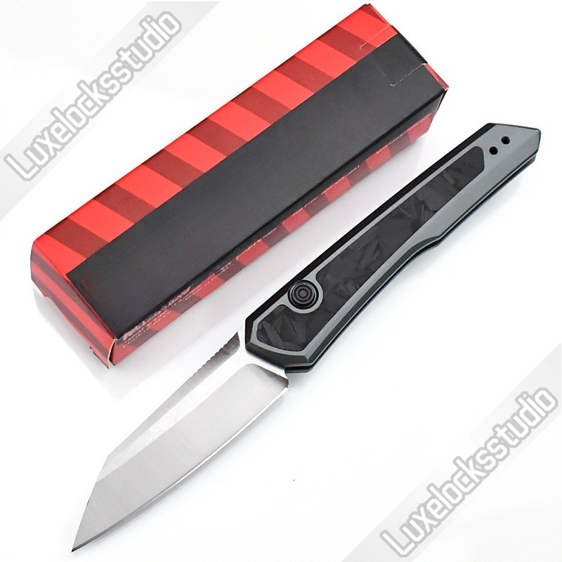 KS 7050 pocket folding knife edc multitool T6 Aluminum Inlaid Carbon Fiber Handle Survival selbstverteidigung tactical knives