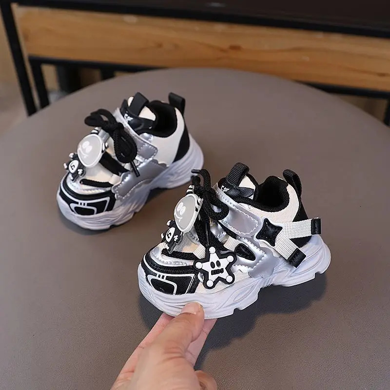 Non Slip Shoes for 0-3 Years Boys Girls Ultra Lightweight Breathable Chunky Sneakers Unisex Toddler Shoes with Anti Slip 251219