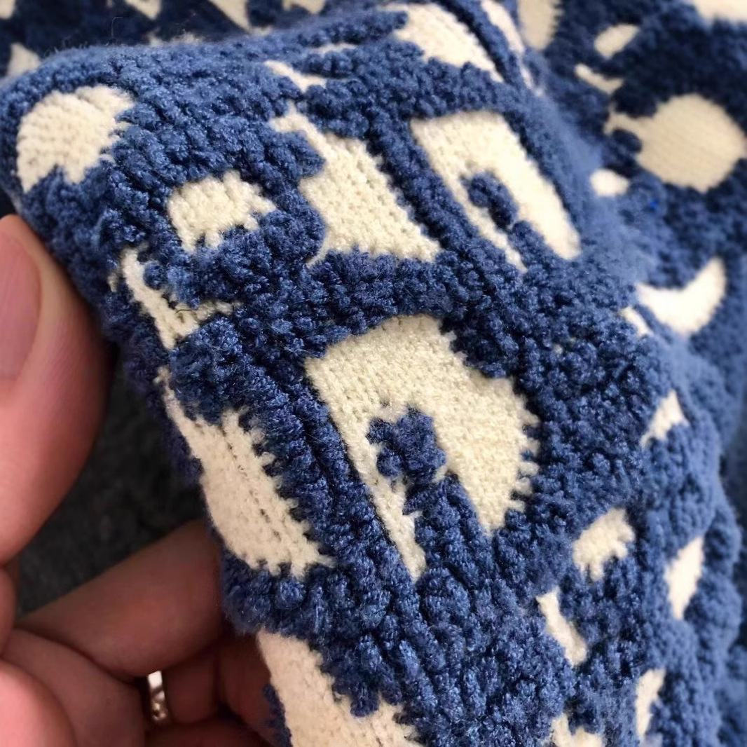 Men's Sweaters European And American 2025 Early Spring Light luxury zip-sleeve trendy brand knit sweater