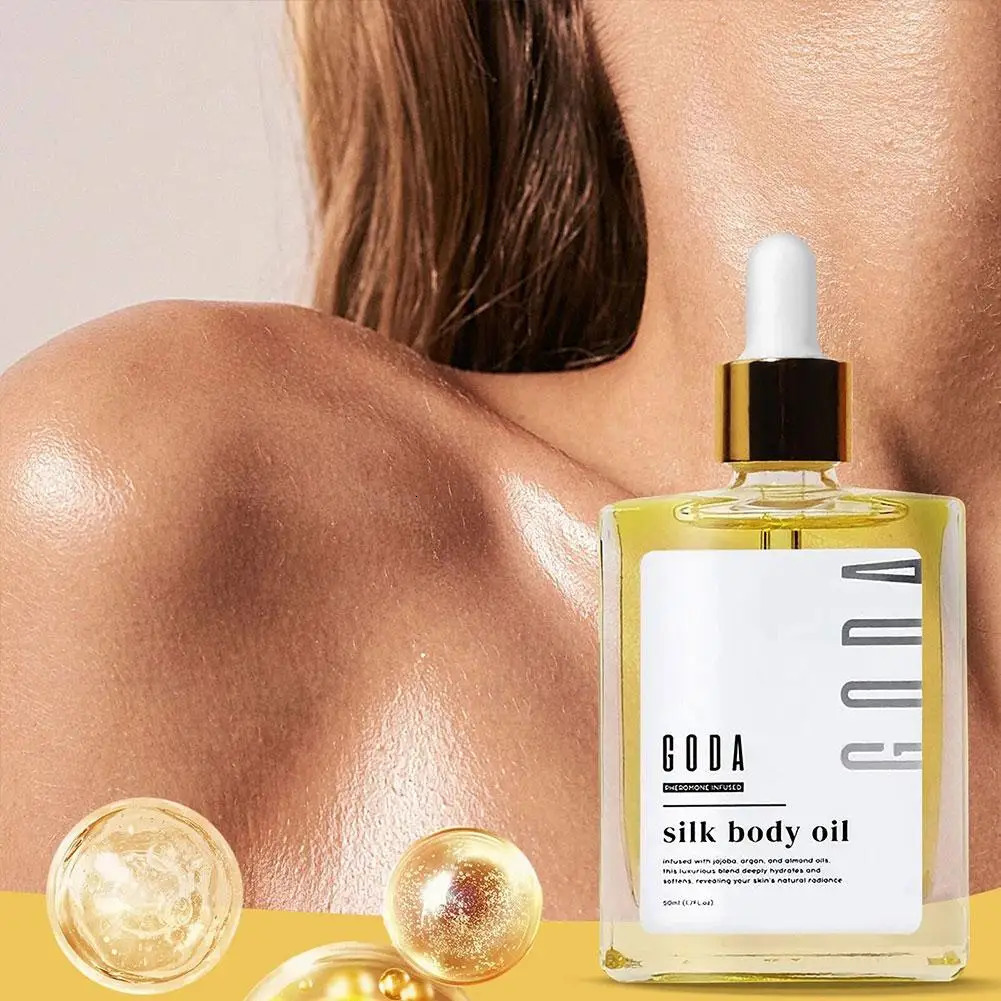 50ml GODA Silk Body Oil Brightens Tightens Deeply izes Reduces Blemishes Locks In e And Balances Water And Oil 251216