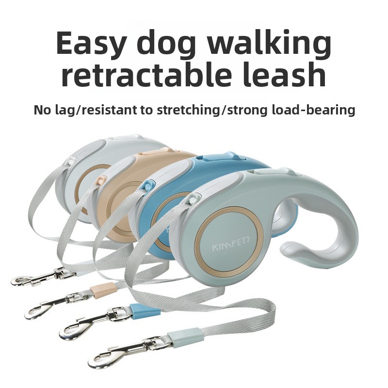 Retractable Dog Leash with Comfortable Handle for Small Medium Large Dogs Extendable Pet Walking Lead for Cats and Dogs Durable Outdoor Leash
