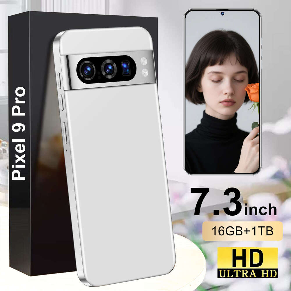Famous brand hot selling cross-border phone Pixel9 Pro Android phone 7.3 large screen 16+1T smartphone