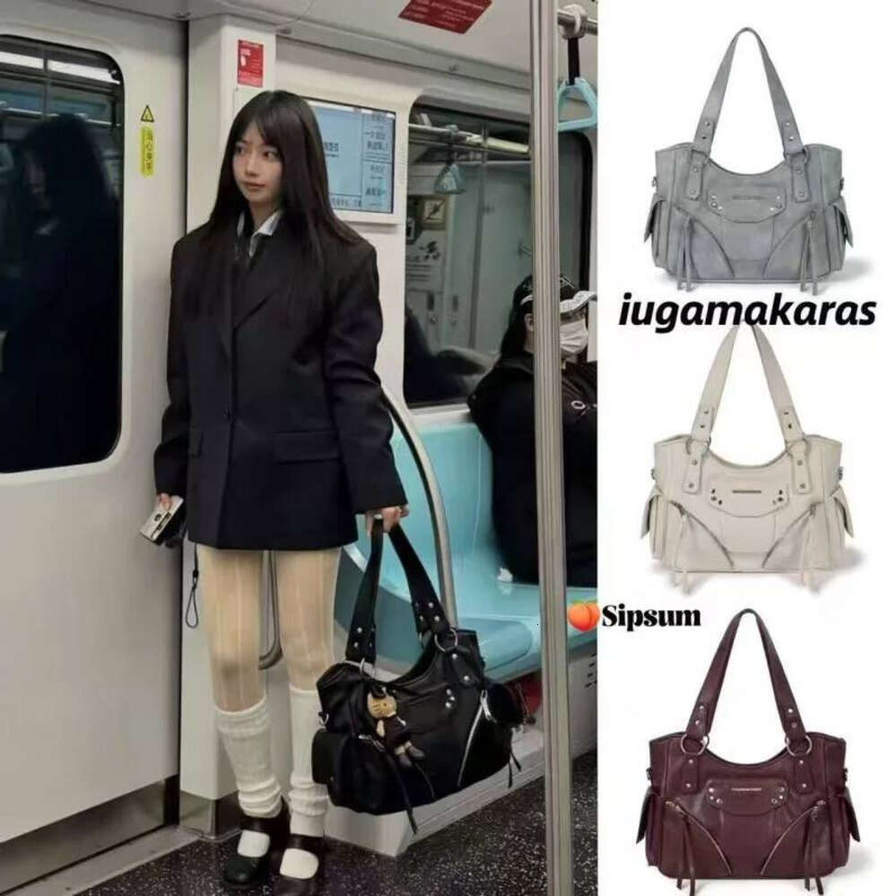 Korean niche brand new style single-shoulder handbag large-capacity tote fashionable crossbody bag