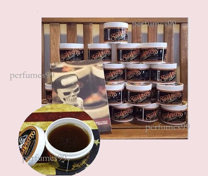 Big Hold Skeleton Slicked Back Oil Wax Fango Suavecito Pomade Hair Waxes Strong
