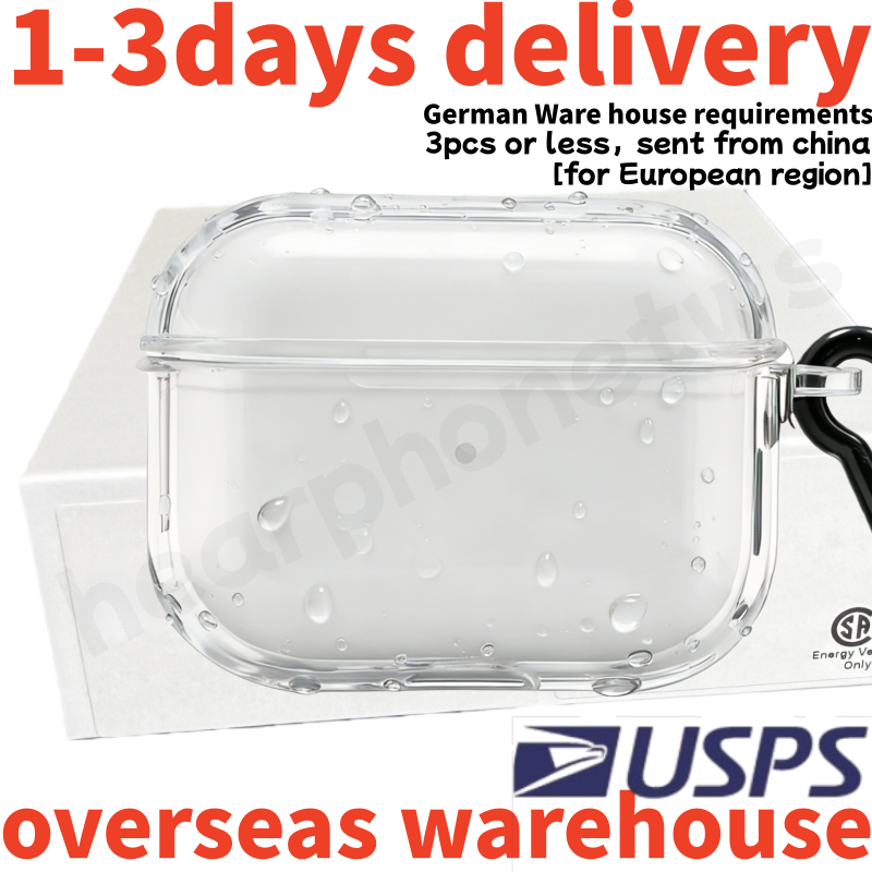 USA Stock ANC Noise for apple AirPods pro 2 earphone 3rd 5 airpods 4 6 earphones 3 Solid Silicone Cute Protective Headphone Cover Wireless Charging 3nd 2nd anc case