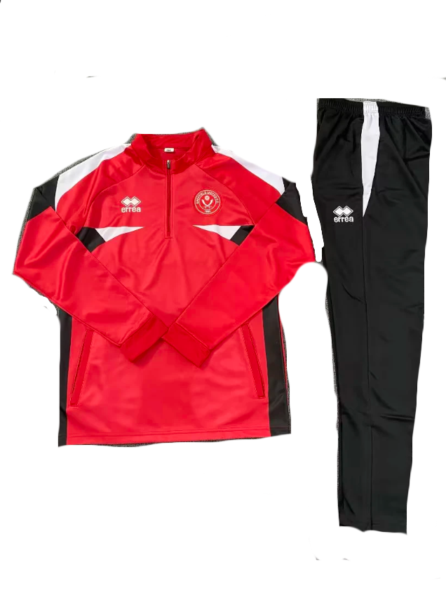 2025 26 Sheffield Uniteds Tracksuit Men's Children's Training Clothing Sportswear Football Tracksuit