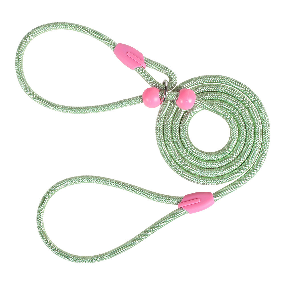 Heavy Duty No Pull Dog Leash Escape Proof Pet Chain for Small Medium Dogs Adjustable P Chain Reflective Leash