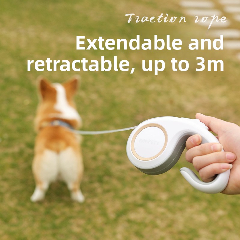 Retractable Dog Leash with Comfortable Handle for Small Medium Large Dogs Extendable Pet Walking Lead for Cats and Dogs Durable Outdoor Leash
