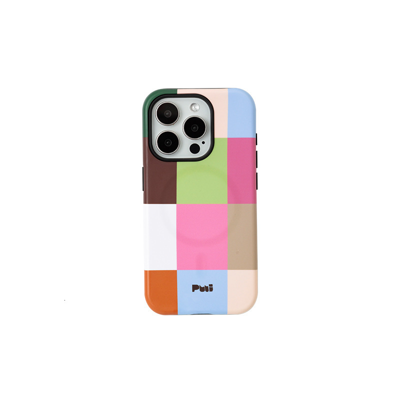 Puui Original Compatible with Film Max Magnetic Phone Case 16 Apple 15 Pro