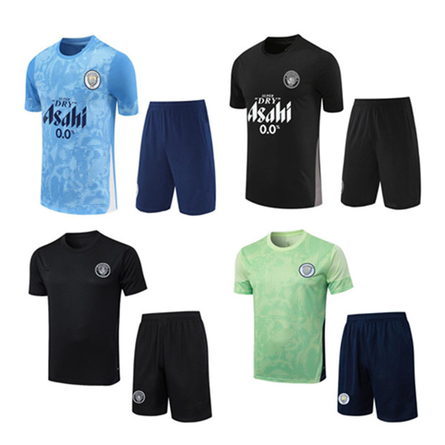 24 25 26 Man citys soccer tracksuits DE BRUYNE GREALISH STERLING FODEN BERNARDO G.JESUS MAHREZ haaland 2025 2026 Training Suit Tracksuit vest short shirt 33