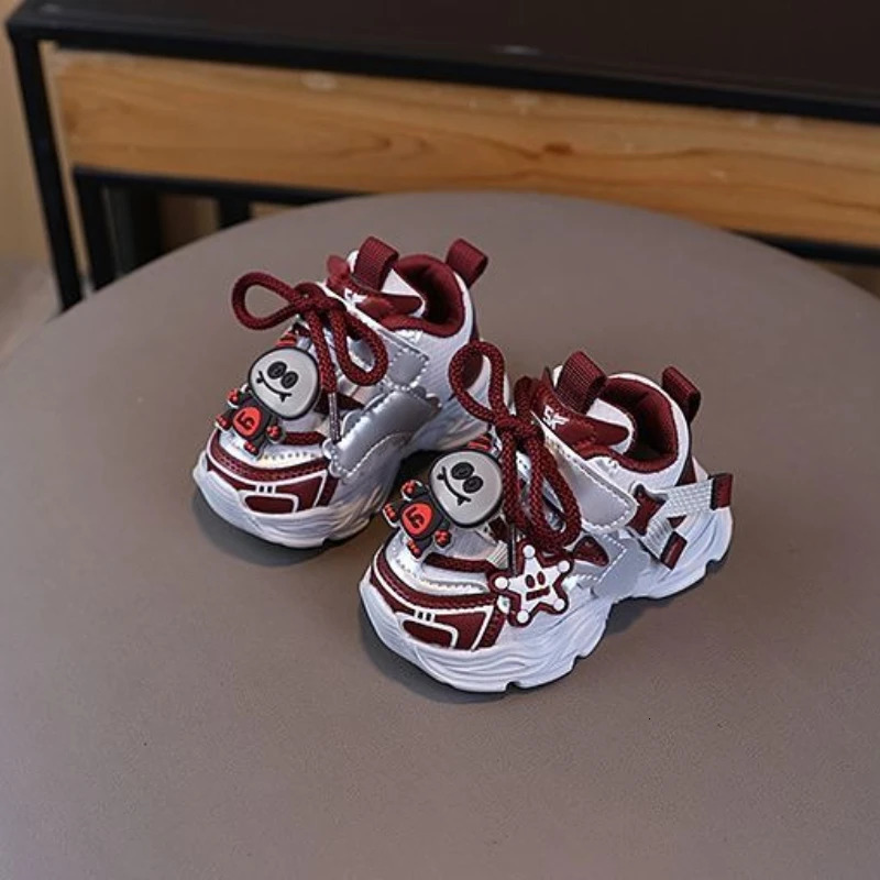 Non Slip Shoes for 0-3 Years Boys Girls Ultra Lightweight Breathable Chunky Sneakers Unisex Toddler Shoes with Anti Slip 251219