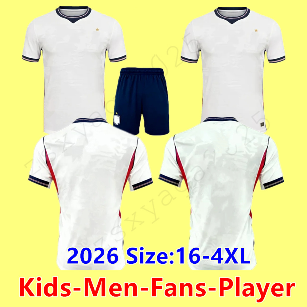 England World Cup 2026 Home Jersey Kids kit KANE Soccer Jerseys FODEN SAKA football shirt BELLINGHAM RICE PALMER GASCOIGNE 1996 1998 2006 BECKHAM OWEN UK Vintage