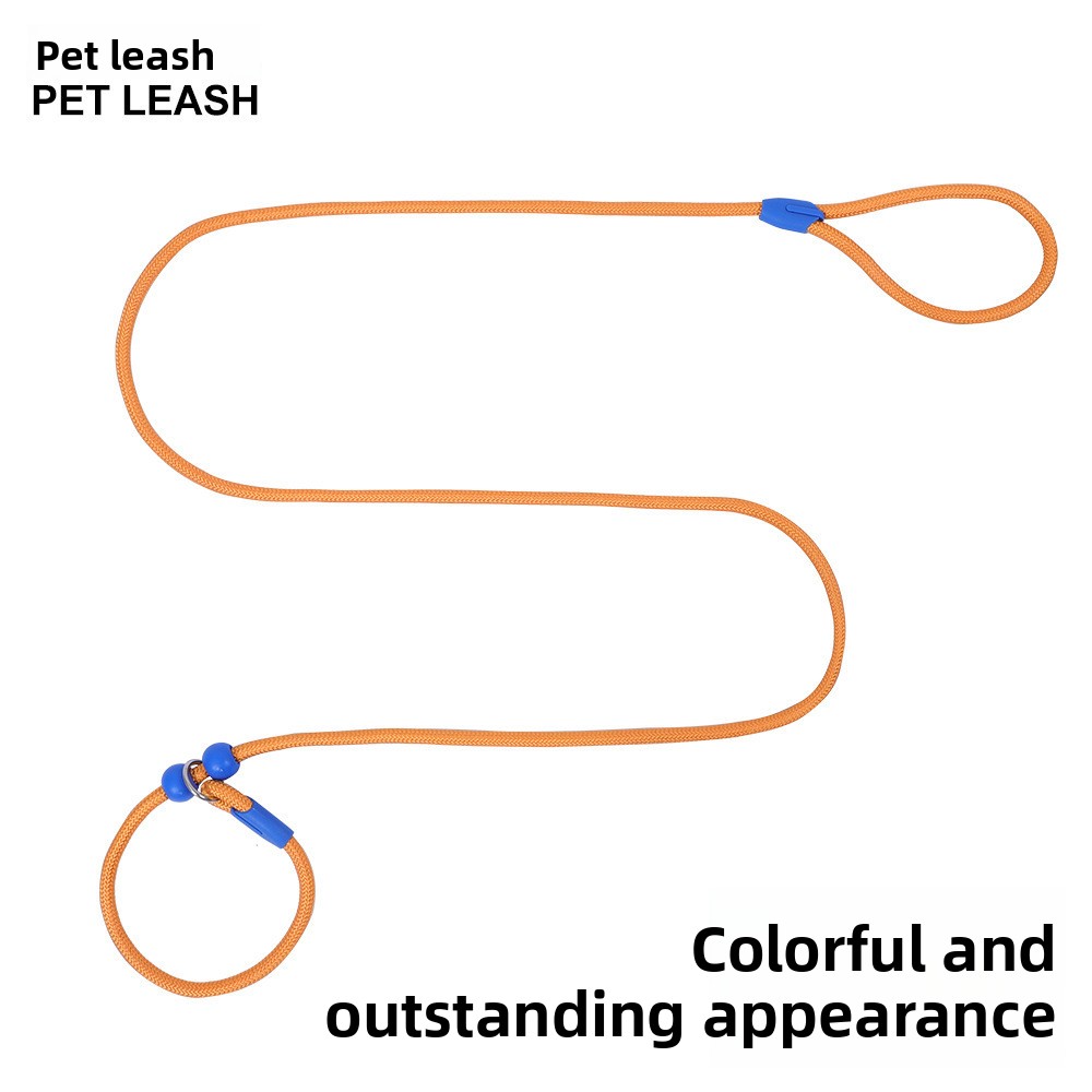 Heavy Duty No Pull Dog Leash Escape Proof Pet Chain for Small Medium Dogs Adjustable P Chain Reflective Leash
