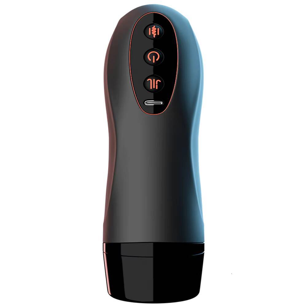 Multi Function Sucking Thrusting Vibrating Heating Penis Glans Trainer Pocket Vagina Pussy Male Masturbator Sex Toys for Men