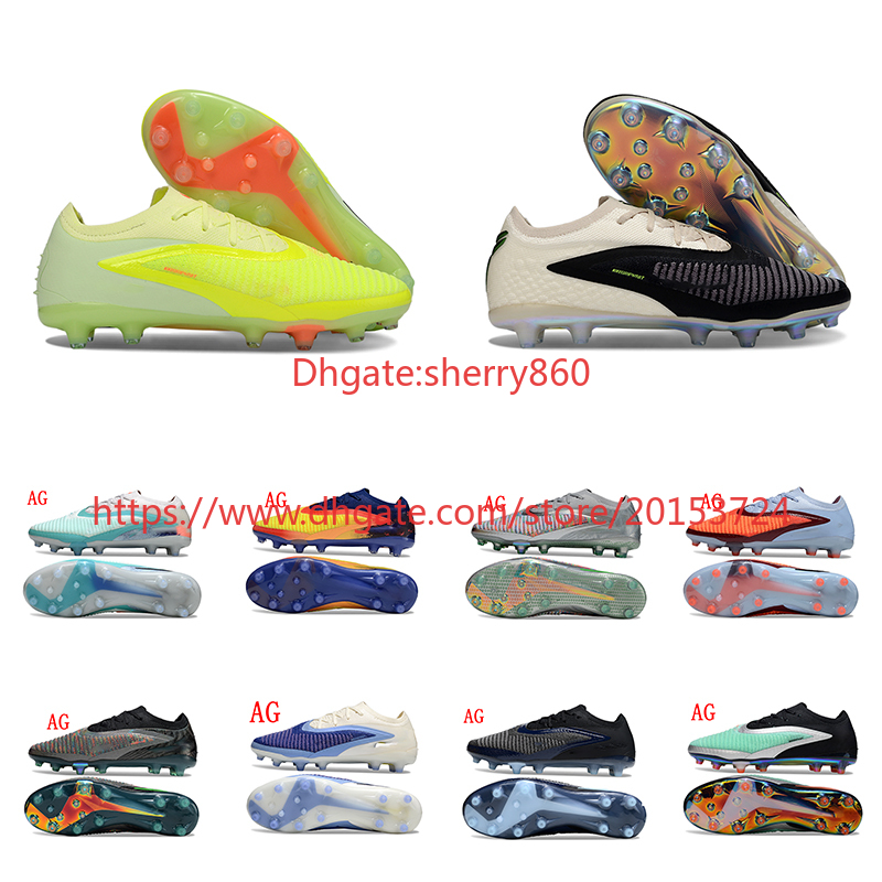 Professional Soccer Shoes for Men GX III Elite AG Chuteiras De Ootball Boots Tenis Sport Training Adult Cleats Knit