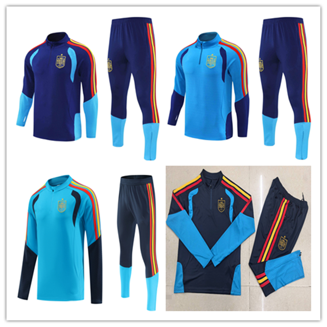 2026 2027 Spain soccer tracksuit FERRAN MORATA A.INIESTA PEDRI 26 27 Espana Camiseta world training suit Cup ALCACER SERGIO men kids uniformes jacket survetement