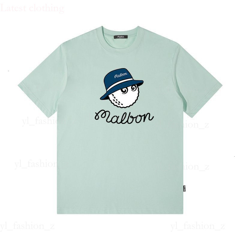 Malbons Shirt Designer T Shirt Summer Printing Malbons Clothe Fashion Shirt Men High Quality Mens Short Sleeve Breathable Quick Drying Polo Shirt c1f