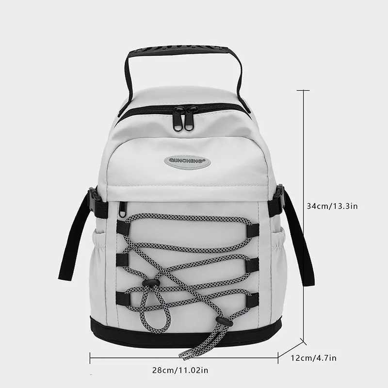 Small backpack for women 2024 new mens travel bag lightweight mountain climbing outdoor backpack casual small school bagM251222