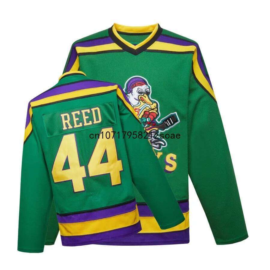 Charlie Conway 96 Mighty Ducks Hockey Jerseys 99 Adam Banks 66 Gordon Bombay Jersey All Stitched Us Size S-XXXL X251222