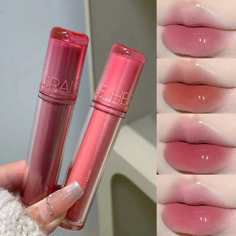 8 Colors Mirror Water Light Lip Gloss Make Up Glass Lip Glaze Waterproof Lipstick Moisturizer Lips Plumping Non-sticky Lip TintT251222