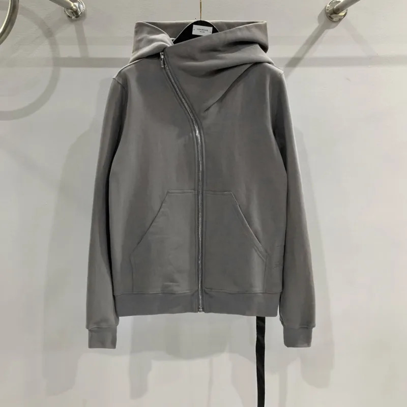 HKSH Mens Punk Dark Autumn Winter RO Style Wizardry Zipper Womens Fashion Cotton Sweatshirt Chic Coats Hoodies HK0530 251217