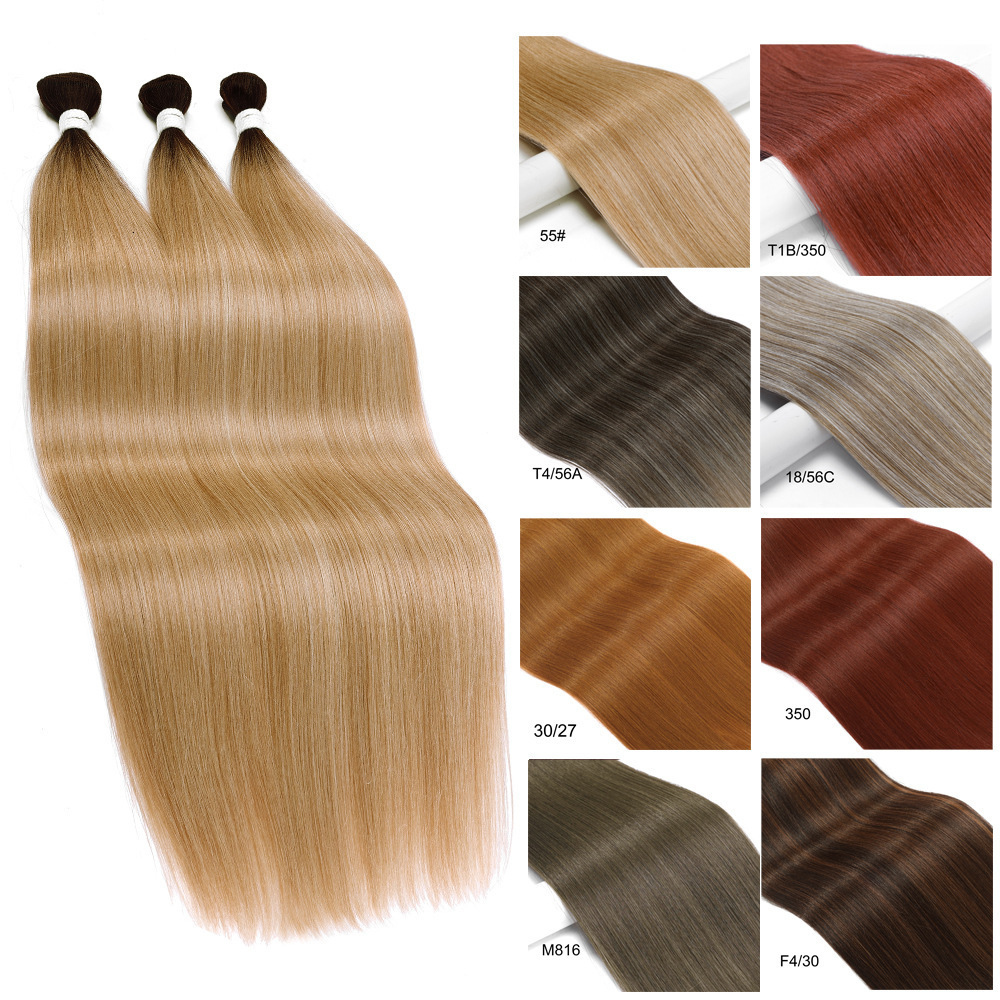 Synthetic Hair Extensions Hairpieces Wigs Hair Strands Hair Clips