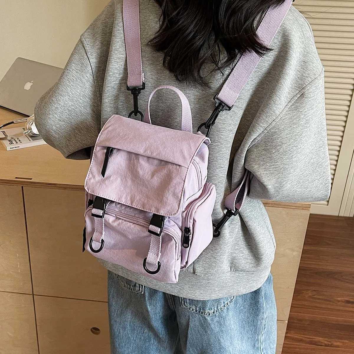 ional Shoulder Bag Womens Backpack Handbag Crossbody Bag Travel Lightweight Backpack Gift Hiking Bag Trekking Camping Student Class Breakfast BagM2512