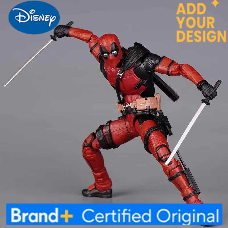 Disney New Deadpool X Wolverine Men Legend Series Action Figure Wade Winston Wilson Figures Joint Mobility Model Collection Toys Gifts H251222