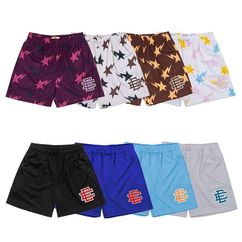 Basic Short NEW YORK CITY SKYLINE men's casual fitness sports pants summer gym workout mesh shorts men X251222