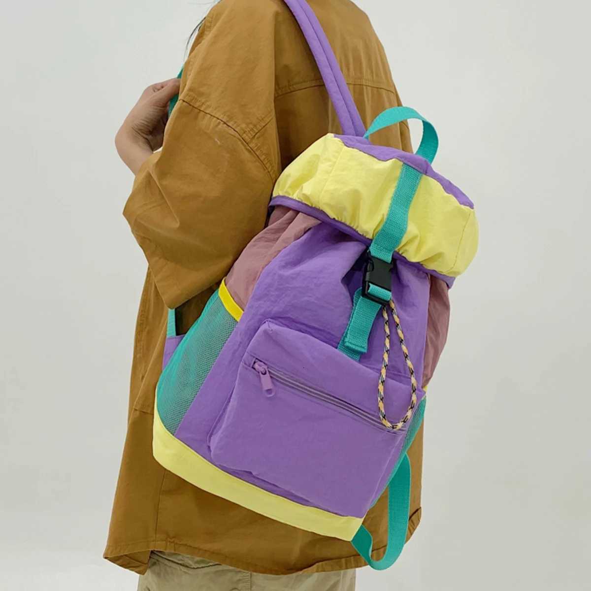 orts Backpack Womens New Cycling Bag Travel Backpack Spring Outing Lightweight MultiFunctionalM ountaineeringB agC limbingB agL argeC apacityH ikingSM