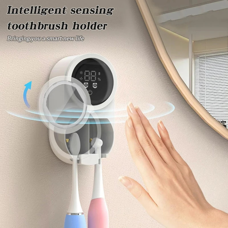 1 intelligent toothbrush sterilizer toothbrush holder disinfection device toothbrush storage rack 251217