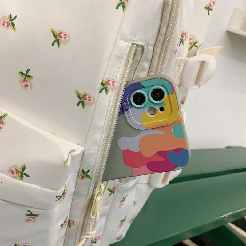 Cute Backpack s Fashion School Bag Large Capacity Student School Bag Portable Travel Storage Bag for Kids Beach BagM251222