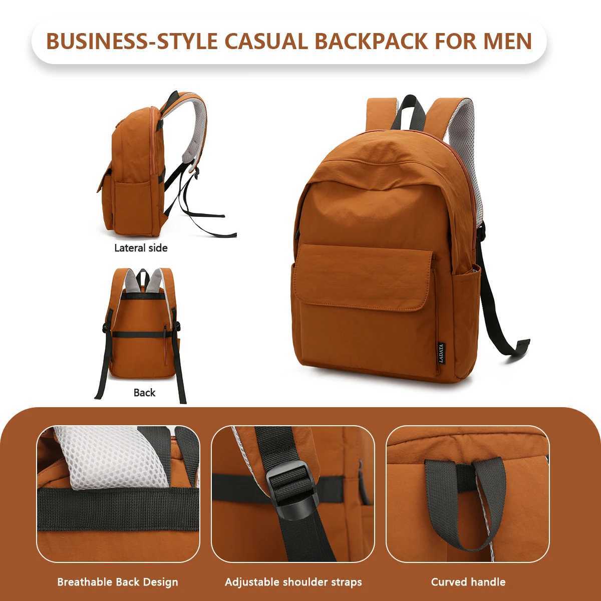 Large Capacity Computer Bag Sports Travel College Student Backpack s Junior High School High School Student Backpack Mountaineering Bag Simple ClasM25