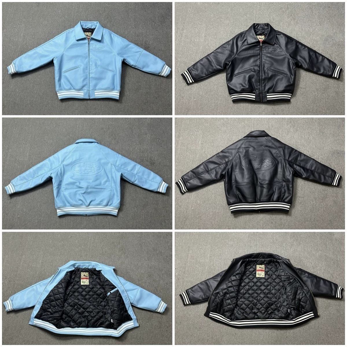 Mens Genuine Leather Jacket French 18mm Thick Sheepskin Highgrade Embroidery Vintage Classic Baseball Coat 250915