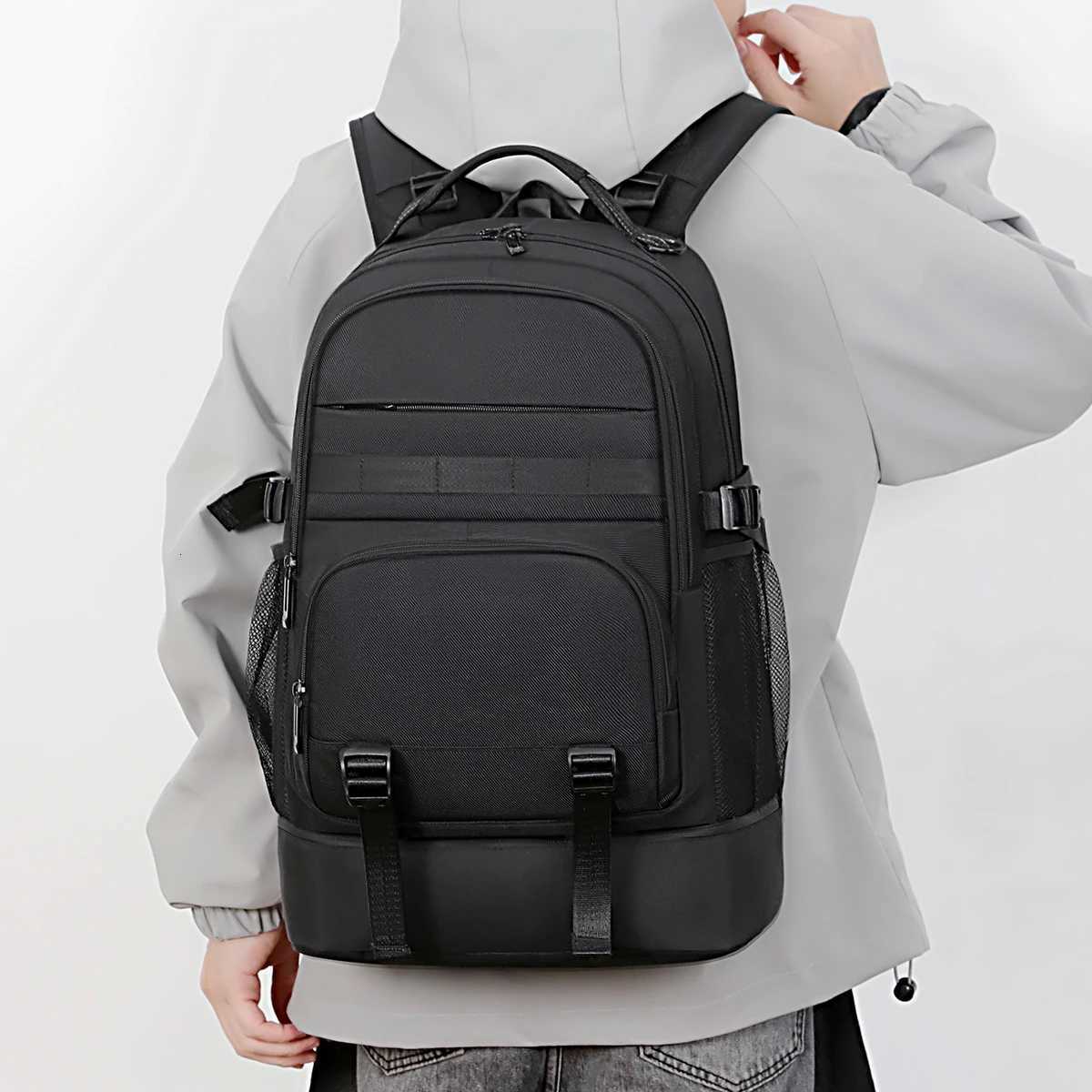 Business Backpack for Men Simple Large Capacity Multifunctional 173inch Laptop Backpack Student Fashion Business Trip Travel Bag SportsM251222