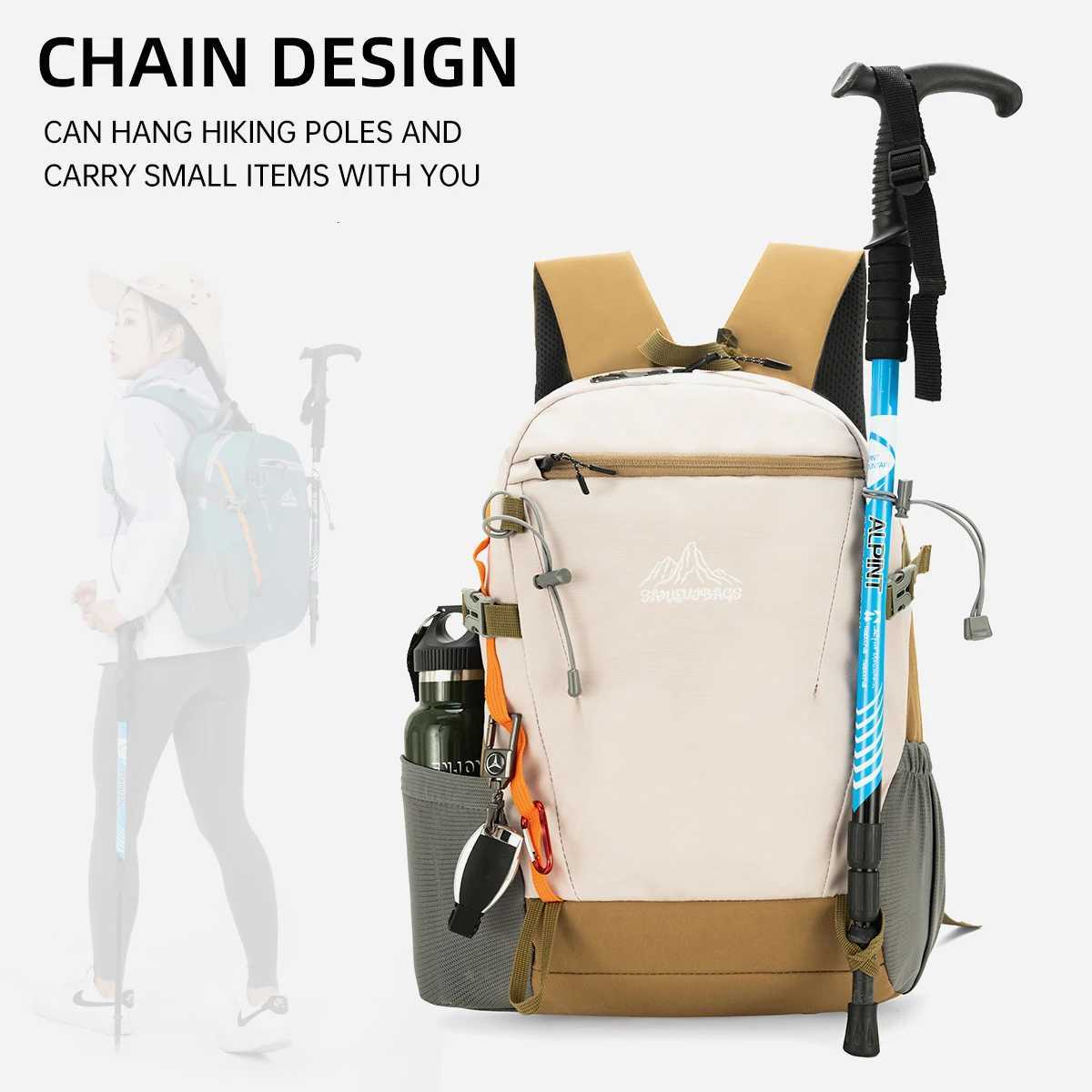 king Backpack for Women Lightweight Mountaineering Bag Lightweight ShortDistanceT ravelB ackpack2 025N ewM odelW aterproofC ampingB ackpackf orC olleM