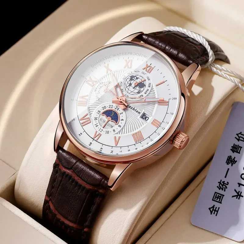 Waterproof Luminous Cndar Mens Student Quartz Wrist M251222