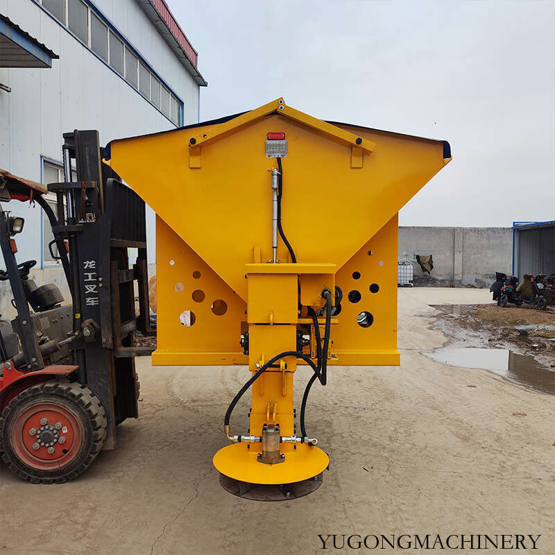 5.5 Horsepower Gasoline Winter Snow Road Salt Spreader Maintenance Snow Melting Machine Anti-skid Sanding Machine Snow Sweeper