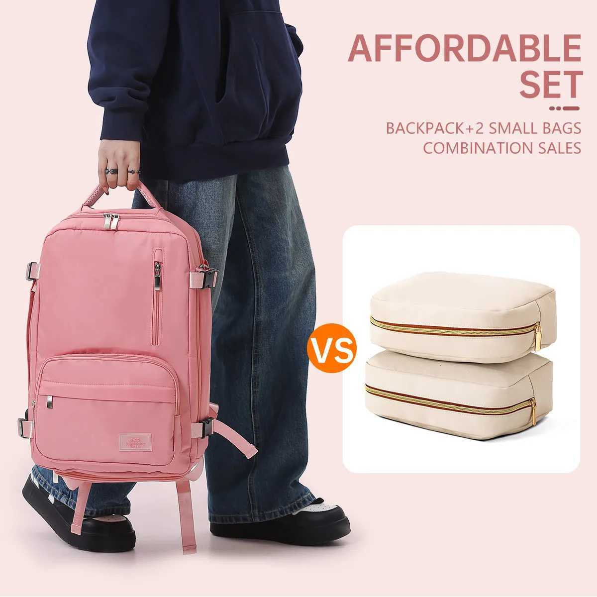 Business Backpack Womens Casual Backpack Mens Large Capacity Computer Bag Waterproof Travel College Student Bag Travel Short DM251222